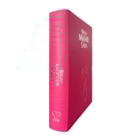 Segunda imagem do produto Bíblia de Estudo da Mulher Sábia | ARC | Harpa Avivada | Capa Magnólia Pink