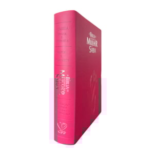 Segunda imagem do produto Bíblia de Estudo da Mulher Sábia | ARC | Harpa Avivada | Capa Magnólia Pink