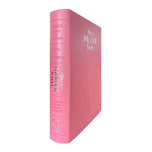 Segunda imagem do produto Bíblia de Estudo da Mulher Sábia | ARC | Harpa Avivada | Capa Magnólia Rosa