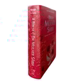 Segunda imagem do produto Bíblia de Estudo da Mulher Sábia | ARC | Harpa Avivada | Capa Rosas Vermelha