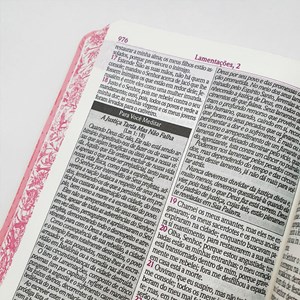 Bíblia de Estudo da Mulher Sábia | ARC | Letra Normal | Harpa Avivada e Corinhos | Capa Rosa Ed. Bolso