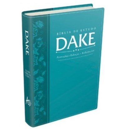 Bíblia de Estudo Dake - Azul Turquesa