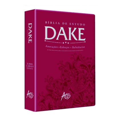 Bíblia de Estudo Dake - Vinho