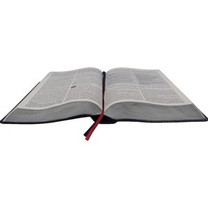Bíblia de Estudo de Genebra | Letra Grande | ARA | Capa Luxo Azul Escuro
