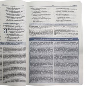 Bíblia de Estudo de Genebra | Letra Grande | ARA | Capa Luxo Preta