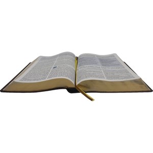 Bíblia de Estudo de Genebra | Letra Grande | ARA | Capa Luxo Vinho