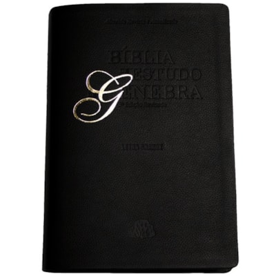 Segunda imagem do produto Bíblia de Estudo de Genebra | Letra Grande | Couro Legítimo