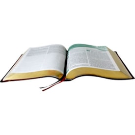 Segunda imagem do produto Bíblia de Estudo de Genebra | Letra Normal | ARA | Capa Vinho Nobre Luxo