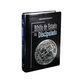 Segunda imagem do produto Bíblia de Estudo do Discipulado | NAA | Capa Flexível Preta
