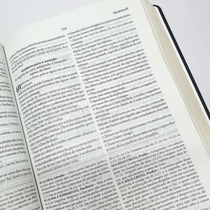 Bíblia de Estudo do Discípulo | JFA | Letra Média | Capa Luxo Preta