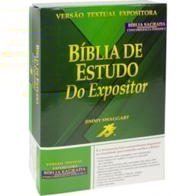 Segunda imagem do produto Bíblia de Estudo do Expositor | Letra Normal | NTVE | Capa Couro Vinho