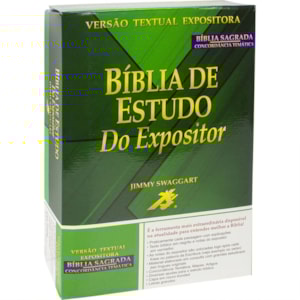 Segunda imagem do produto Bíblia de Estudo do Expositor | Letra Normal | NTVE | Capa Couro Vinho