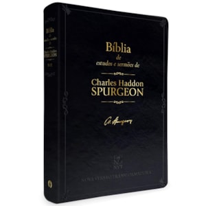 Bíblia de Estudo e Sermões de C. H. Spurgeon | NVT Letra Grande