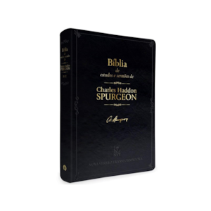Segunda imagem do produto Bíblia de Estudo e Sermões de C. H. Spurgeon | NVT Letra Grande