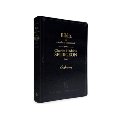 Segunda imagem do produto Bíblia de Estudo e Sermões de C. H. Spurgeon | NVT Letra Grande