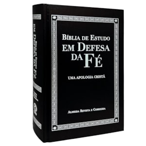 Bíblia de Estudo em Defesa da Fé | ARC | Capa Dura Preta