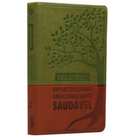 Segunda imagem do produto Bíblia de Estudo Espiritualidade Emocionalmente Saudável | NVT | Letra Normal | Capa Luxo