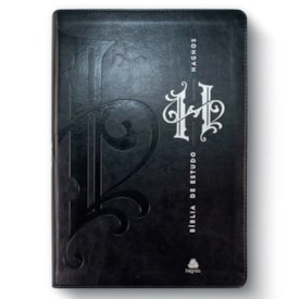 Bíblia de Estudo Hagnos | King James | Capa Luxo Preta