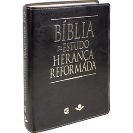 Bíblia de Estudo Herança Reformada | ARA | Capa Preta