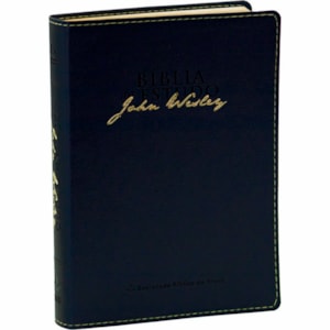 Bíblia de Estudo John Wesley | NAA | Azul