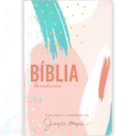 Bíblia de Estudo Joyce Meyer | NVI | Letra Média| Capa Artística