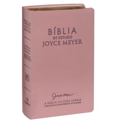 Bíblia de Estudo Joyce Meyer | NVI | Letra Média | Capa Nude