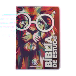 Bíblia de Estudo Kids | NTLH | Letra Grande | O Mundo de Otávio | Capa Dura Leão