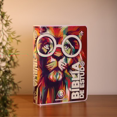 Segunda imagem do produto Bíblia de Estudo Kids | NTLH | Letra Grande | O Mundo de Otávio | Capa Dura Leão