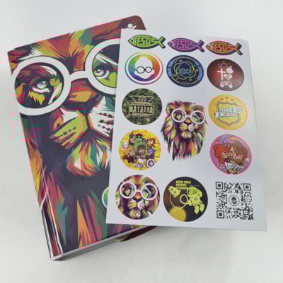 Segunda imagem do produto Bíblia de Estudo Kids | NTLH | Letra Grande | O Mundo de Otávio | Capa Dura Leão