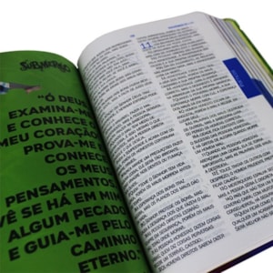 Segunda imagem do produto Bíblia de Estudo Kids | NTLH | Letra Normal | Mundo de Otávio | Capa Dura