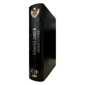 Segunda imagem do produto Bíblia de Estudo |  King James Atualizada | Full Color | Capa PU |  Preta