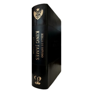 Segunda imagem do produto Bíblia de Estudo |  King James Atualizada | Full Color | Capa PU |  Preta