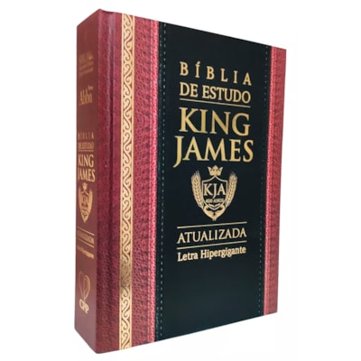 Bíblia de Estudo King James Atualizada | Hipergigante |  Full Collor | Capa Dura
