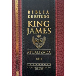 Bíblia de Estudo King James Atualizada | Hipergigante |  Full Collor | Capa Dura