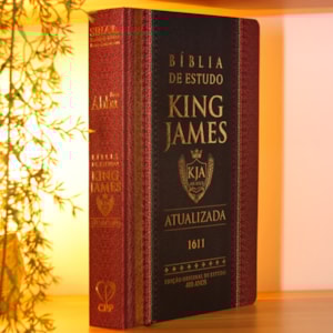 Segunda imagem do produto Bíblia de Estudo King James Atualizada | Hipergigante |  Full Collor | Capa Dura