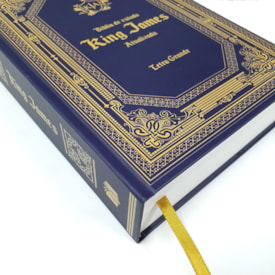 Segunda imagem do produto Bíblia de Estudo King James Atualizada| KJA | Letra Grande | Capa Dura Azul
