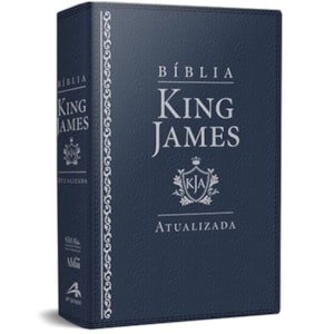 Bíblia de Estudo King James | KJA Letra Grande | Azul