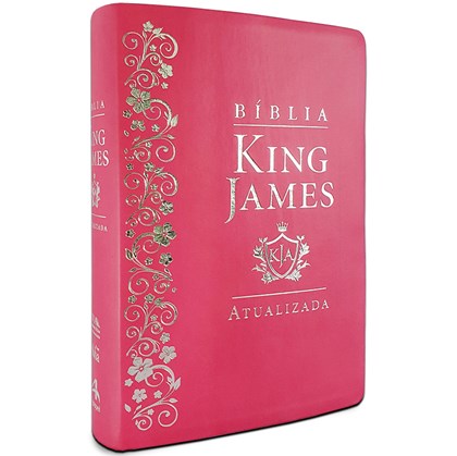 Bíblia de Estudo King James | KJA Letra Grande | Pink