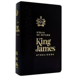 Bíblia de Estudo King James | KJA Letra Grande | Preta