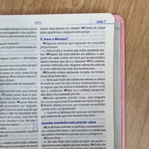 Bíblia de Estudo | Letra Normal | NTLH | Capa Luxo Rosa Nobre