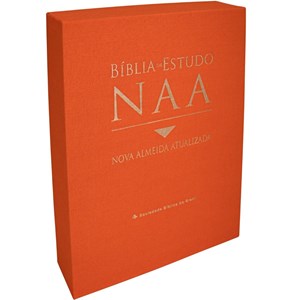 Bíblia de Estudo Lírica | NAA | Letra Normal | Capa Flexível Linho