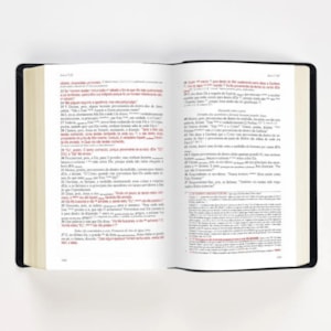 Segunda imagem do produto Bíblia de Estudo Literal do Texto Tradicional | LTT | Capa Luxo Marrom