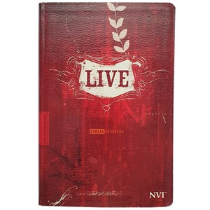 Bíblia de Estudo LIVE | NVI | Letra Média | Capa Luxo