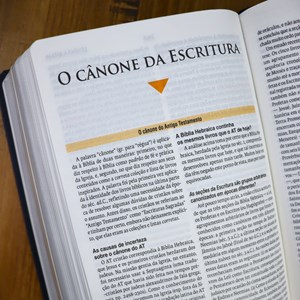 Bíblia de Estudo | NAA | Tamanho Portátil | Capa Luxo Azul | Letra Normal