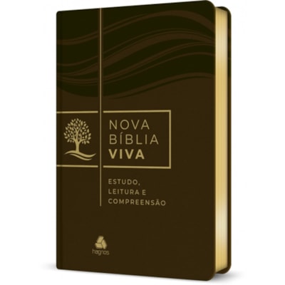Segunda imagem do produto Bíblia De Estudo Nova Bíblia Viva | NBV | Capa Marrom