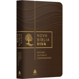 Bíblia De Estudo Nova Bíblia Viva | NBV | Capa Marrom