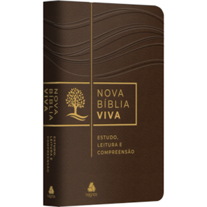 Bíblia De Estudo Nova Bíblia Viva | NBV | Capa Marrom