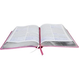 Bíblia de Estudo NTLH | Letra Normal | Capa Rosa Nobre