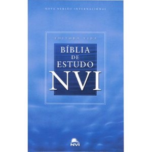 Bíblia De Estudo | NVI | Capa Dura Azul Celeste