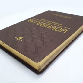 Segunda imagem do produto Bíblia de Estudo NVI Integrada | Capa Flexível Marrom